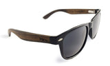 Miru Wayfarer Wood Sunglasses with Polarized Lenses