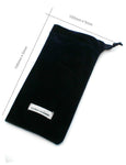 (3 PACK) Drawstring Velvet Eyeglasses Bag