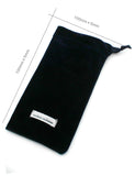 (3 PACK) Drawstring Velvet Eyeglasses Bag