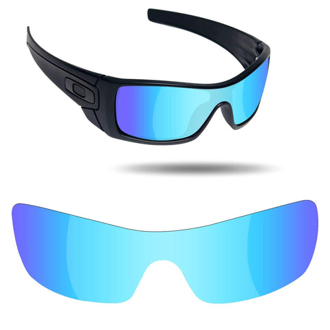 Anti-Saltwater Replacement Lenses for Oakley Batwolf Sunglasses - Various Colors