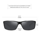 Polarized Sports Sunglasses,  Men's Driving Sun Glasses Baseball Wayfarer Cycling Golf Sports Glasses