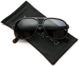 Polarized Aviator Sunglasses Retro Designed Frame Eyeglasses Retro Evidence Fashion