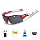 Polarized Sunglasses Men Women Sport Glasses 3 Interchangeable Lenses