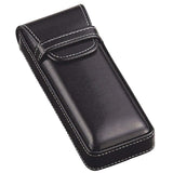 Men's Gentleman's Leather-Tone Glasses Case,Stylish, Smart