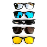 Magnetic 5Pcs Polarized Clip-on Sunglasses for Night Driving