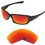 Performance Replacement Lenses for Oakley Fives Squared Sunglass Polarized Etched