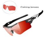Photochromic Lenses Polarized Sunglasses Fishing for Cycling 100% UV Protection