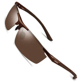 Unisex Polarized Sunglasses For Men Women Sports Fishing Driver Metal Sunglasses