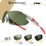 FIN Asian Fit TR90 Ultra Light Photochromic Sports Sunglasses