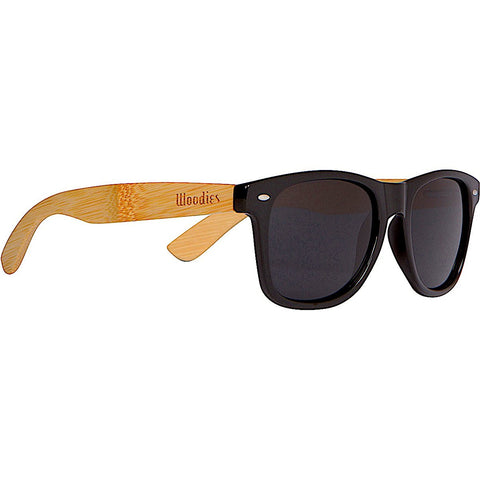 Bamboo Wood Sunglasses with Plastic Frames