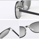 Eyeglasses Frame With Magnetic Polarized Clip On Sunglasses