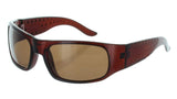 Men Sport Wrap Around Sunglasses Driving Motocycle Sport Golf Eyewear