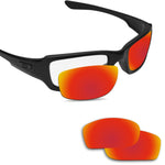 Anti-saltwater Replacement Lenses for Oakley Fives Squared Sunglasses - Various Colors
