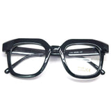 Oversized Square Thick Horn Rimmed Clear Lens Eye Glasses Frame Non-prescription