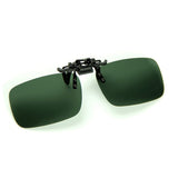 Polarized Lenses Classic Clip-On Sunglasses[Anti-glare][UV Protection] Driving/Fishing Outdoor unisex Eyewear