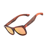 Polarized Wood Sunglasses For Mens Womens Handmade Vintage Bamboo Frame