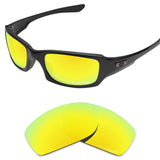 Performance Replacement Lenses for Oakley Fives Squared Sunglass Polarized Etched