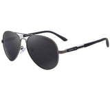 Men HD Polarized Sunglasses Aluminum Magnesium Driving Sun Glasses S8285