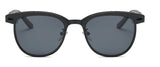 Semi Rimless Retro Polarized Sunglasses Women Men Brand Sun Glasses
