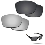 Anti-saltwater Polarized Replacement Lenses for Oakley Jupiter Squared 2 Pairs Pack