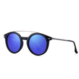Retro Round Polarized Sunglasses for Women Men New Style Fashion Metal Frame pk1015