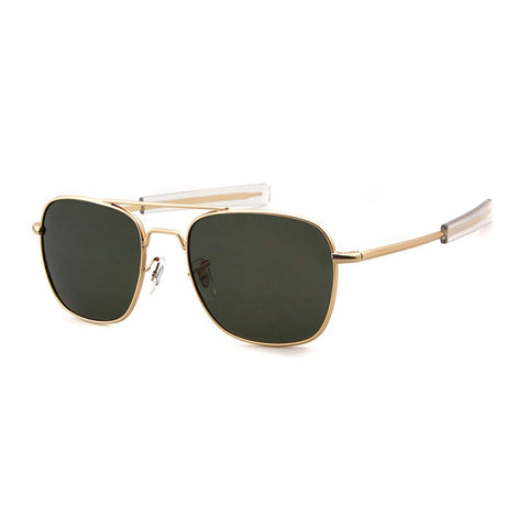 Aviator Sunglasses Polarized For Men Women Square Mirror Metal Frame Sun Glasses