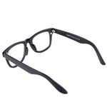 [2-in-1 SET] Blue Light Blocking Glasses with Clip On Polarized Sunglasses, Retro Lightweight Frame Men/Women