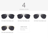 Mens Polarized Aviation Super light Flexible Frame Sunglasses S8716