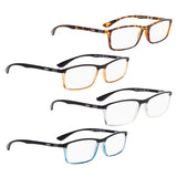 READING GLASSES 4 pack Slim Readers