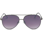 Aviator Sunglasses Unisex Flat Lens Mirrored Metal Classic Shades DSR003
