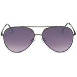 Aviator Sunglasses Unisex Flat Lens Mirrored Metal Classic Shades DSR003