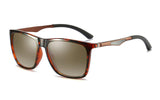 Men Polarized Sunglasses HD Driving Square Composite Frame B2425