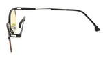 UV Protection,Anti Blue Rays,Reduce Eyestrain,Half-Rim Computer Reading Glasses