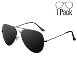 G Sunglasses for Men Women Aviator Polarized Metal Mirror UV 400 Lens Protection