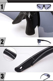 Polarized Designer Tactical Military Sunglasses 5 Set Interchangeable Lenses