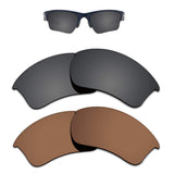 Replacement Lenses Different Colors for Oakley Half Jacket 2.0 XL Sunglass Polarized Pack of 2