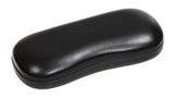 Hard Bodied Croco Style Eyeglass Case Holder | Fits Medium to Large Frames | Black