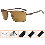Bifocal Sunglasses for Men Outdoor Sun Readers UV400 Protection