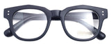 Oversized Square Thick Horn Rimmed Clear Lens Glasses Rivet Non-prescription Frame