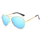 Polarized Aviator Sunglasse Men Women Spring Hinge Metal UV VC1018