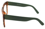 Vintage Inspired Geek Oversized Square Thick Horn Rimmed Eyeglasses Clear Lens