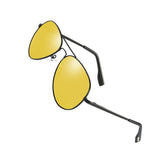 Men Classic Aviator polarized Sunglasses UV Protection Night Vision Driving Sun Glasses