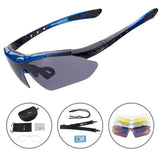 Polarized Sports Sunglasses UV Protection Cycling Glasses for Men Women Outdoor Running Driving Fishing Golfing