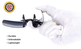 Outdoor Driving Rectangle Polarized Clip on Flip up Sunglasses for Eyeglasses
