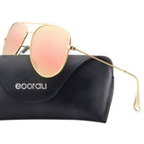 Mirrored Aviator Polarized Sunglasses for Mens & Womens UV-400