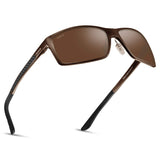 SOXICK Polarized Sunglasses for Men Women - Adjustable Metal Frame Driving Glassses (FDA Approved)