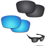 Anti-saltwater Polarized Replacement Lenses for Oakley Sliver 2 Pairs Pack