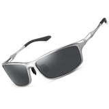 SOXICK Polarized Sunglasses for Men Women - Adjustable Metal Frame Driving Glassses (FDA Approved)