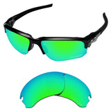 Performance Replacement Lenses for Oakley Flak Draft Sunglass Polarized Etched