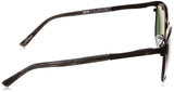 CLIFFSIDE BLACK/BLACK MARBLE - HAPPY GRAY GREEN SUNGLASSES